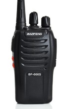 Рация Baofeng BF-666S (UHF) дистанция до 5 км,  400-470 МГц, 16 каналов, фонарик, таймер
